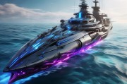 人工智能战舰，未来海战的革命性力量，未来海战新纪元，人工智能战舰引领革命浪潮