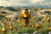 人工智能黄蜂，智能时代的蜂群革命，智能蜂群革命，人工智能黄蜂引领未来，智能蜂群革命，人工智能黄蜂引领未来智能时代