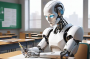 人工智能助教，未来教育的新伙伴，未来教育革命，人工智能助教，新伙伴降临