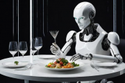 人工智能与餐桌，未来美食体验的跨界融合，餐桌上的未来，人工智能引领美食体验革新