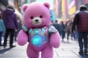 人工智能熊，智能时代的可爱使者，智能萌宠，人工智能熊引领时代潮流