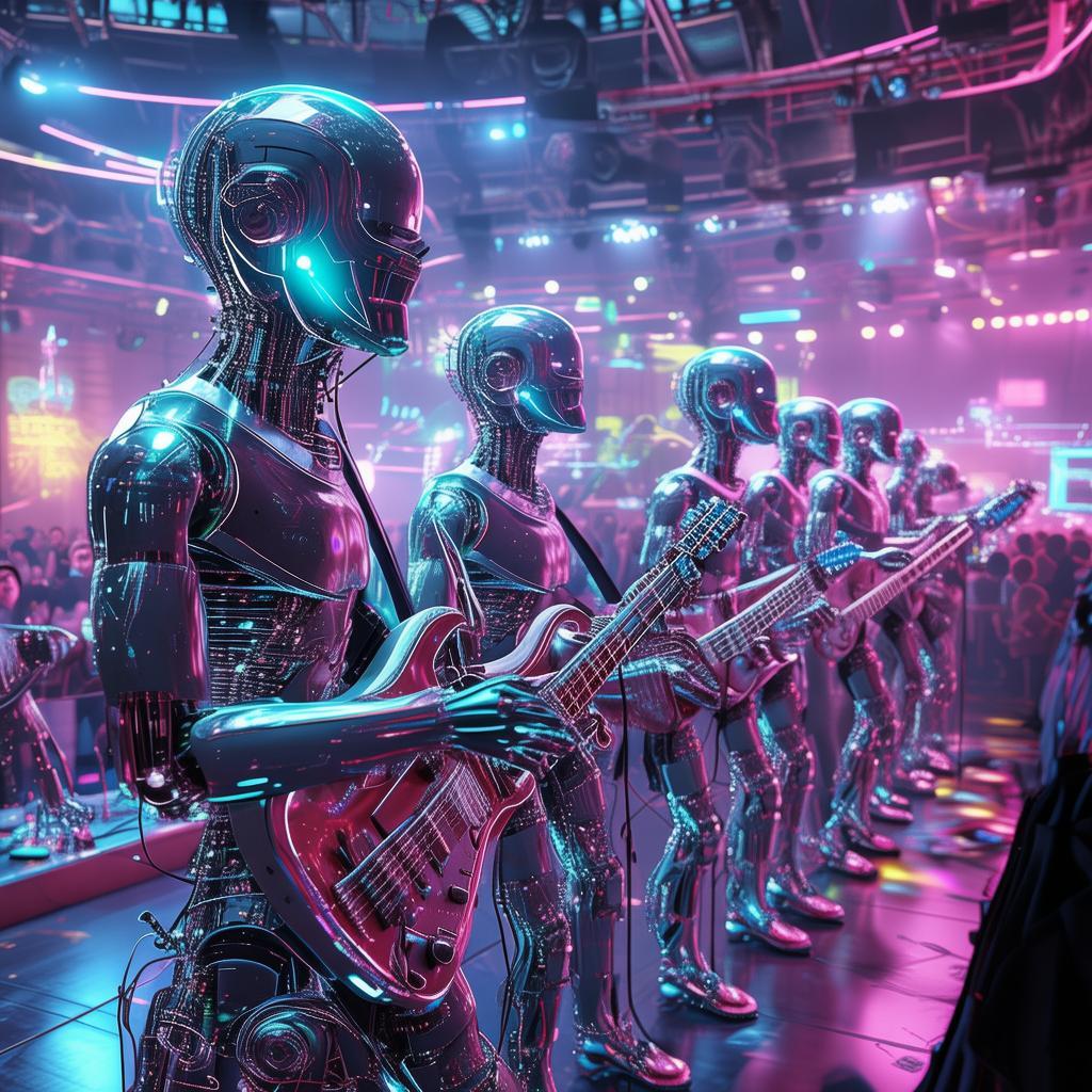 人工智能摇滚，音乐界的未来浪潮，AI摇滚浪潮，引领音乐界未来浪潮的先锋力量