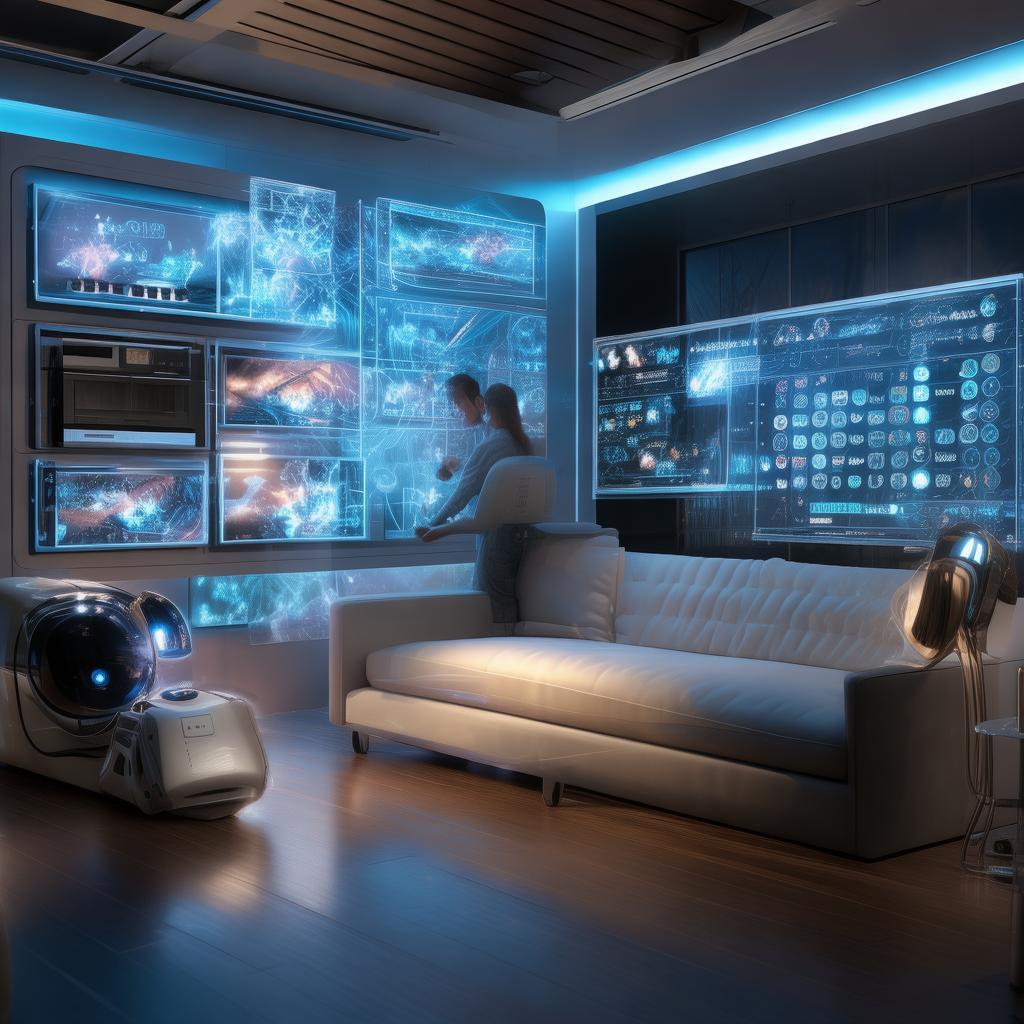 揭秘未来家居生活，超人工智能电器的革命性变革，未来家居革命，超人工智能电器的颠覆性变革