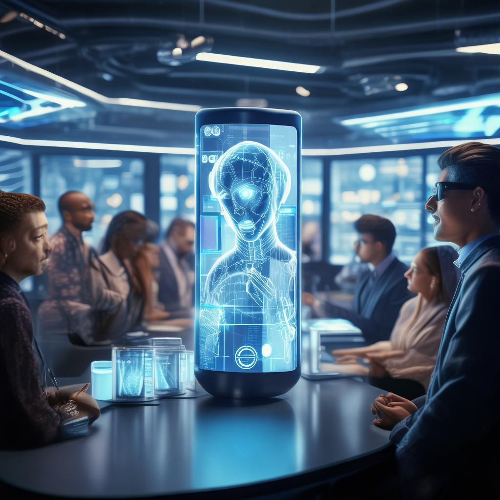 在科技的浪潮中，人工智能语音技术正引领着一场深刻的沟通革命，在科技赋能的背景下，语音交互已成为未来沟通的潮流，通过智能语音技术的转型，我们得以实现高效、便捷的交流方式，从而推动人机交互迈入崭新的时代。