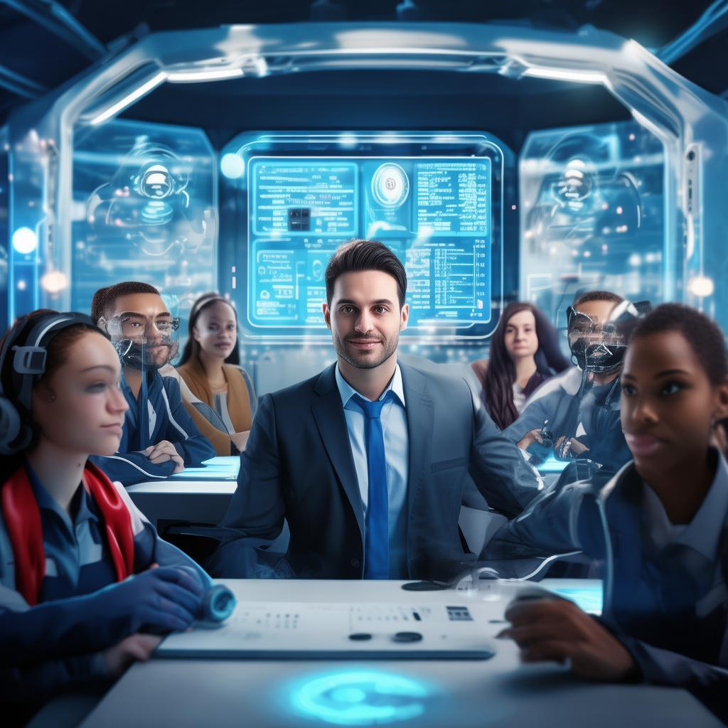 人工智能师范专业，培养未来教育变革的领军者，人工智能赋能教育未来，师范专业领军人才培养新篇章