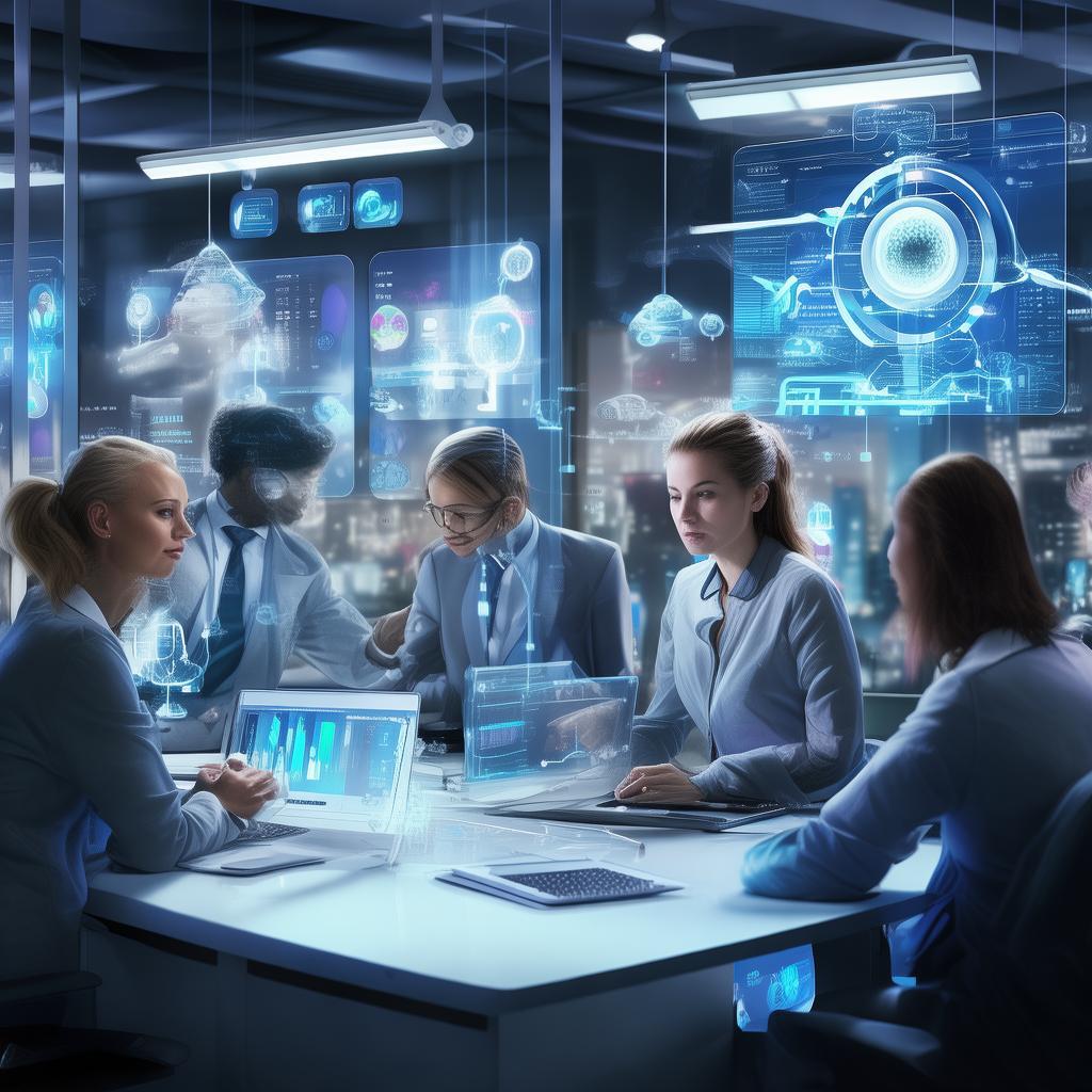 人工智能上班时代，未来职场的新篇章，人工智能赋能，开启未来职场新纪元