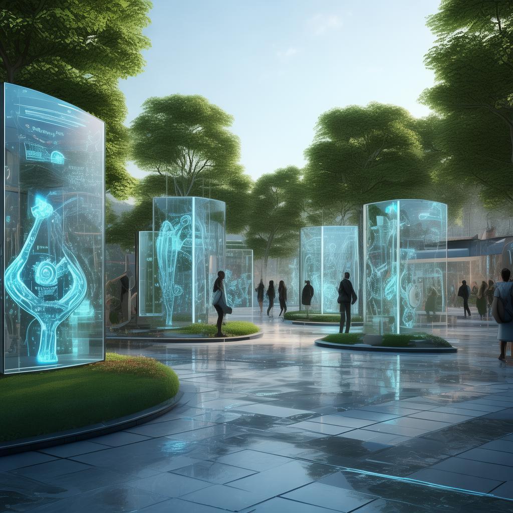 海淀公园，智慧绿洲中的未来科技——探索公园内的人工智能应用，海淀公园，智慧绿洲里的未来科技乐园