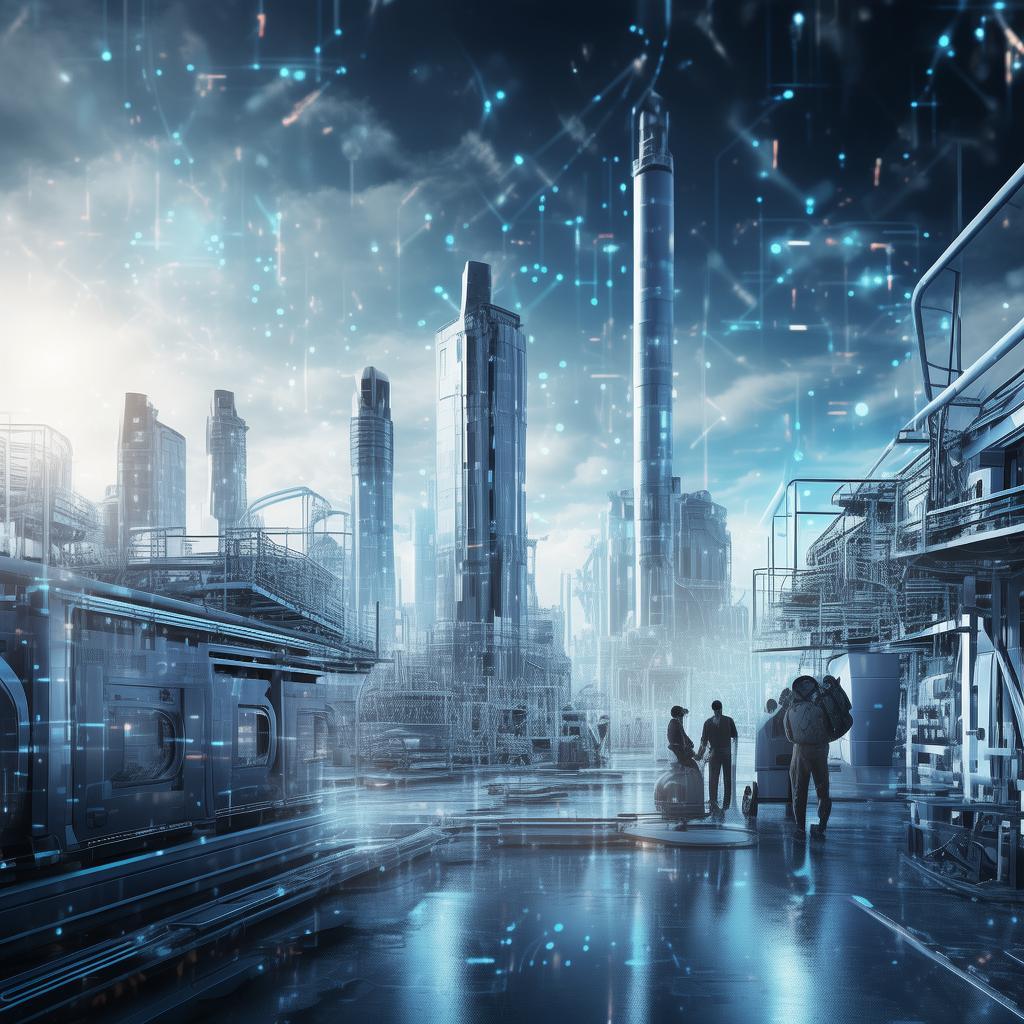 人工智能工业化，未来工业生产的革命性变革，人工智能引领工业革命，未来工业生产的颠覆性转型