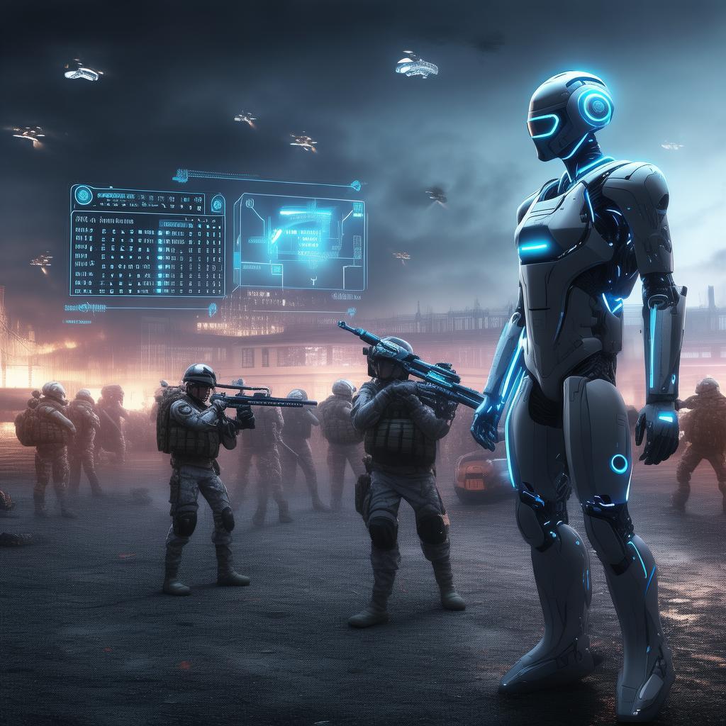 军事领域的人工智能应用，未来战争的智能助手，未来战场上的智能伙伴，军事AI应用展望