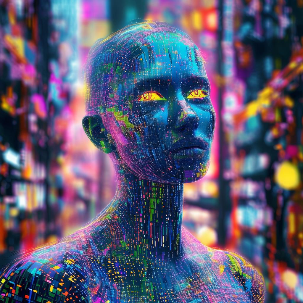 人工智能图片，数字时代的视觉革命，数字视界，人工智能引领的视觉革命