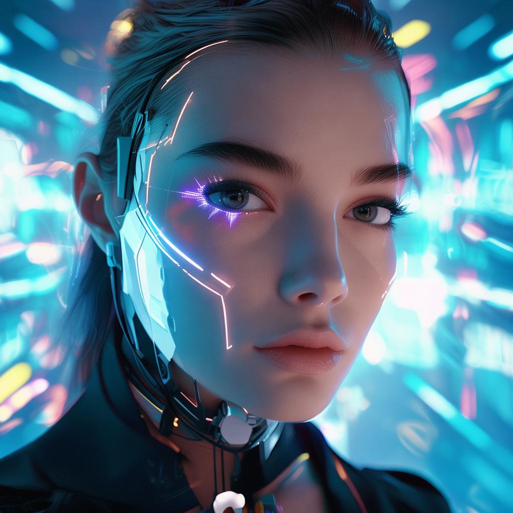 人工智能自拍，科技与美学的完美融合，AI赋能美颜，自拍中的科技美学新篇章