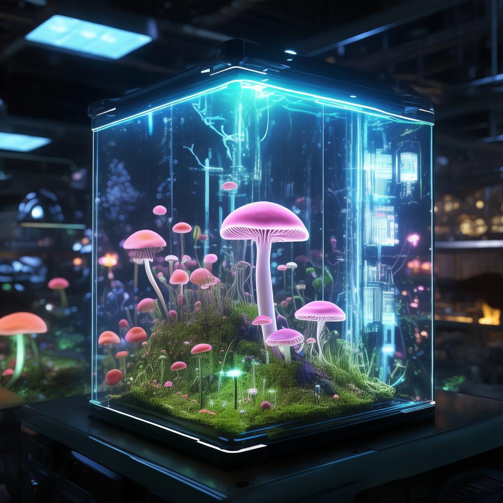 菌类人工智能，探索真菌界的智能革命，真菌智能革命，菌类AI引领探索之旅