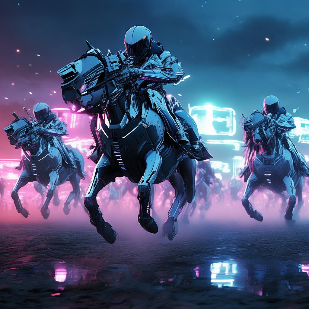 人工智能骑兵，未来战场上的智能力量，未来战场，人工智能骑兵的崛起