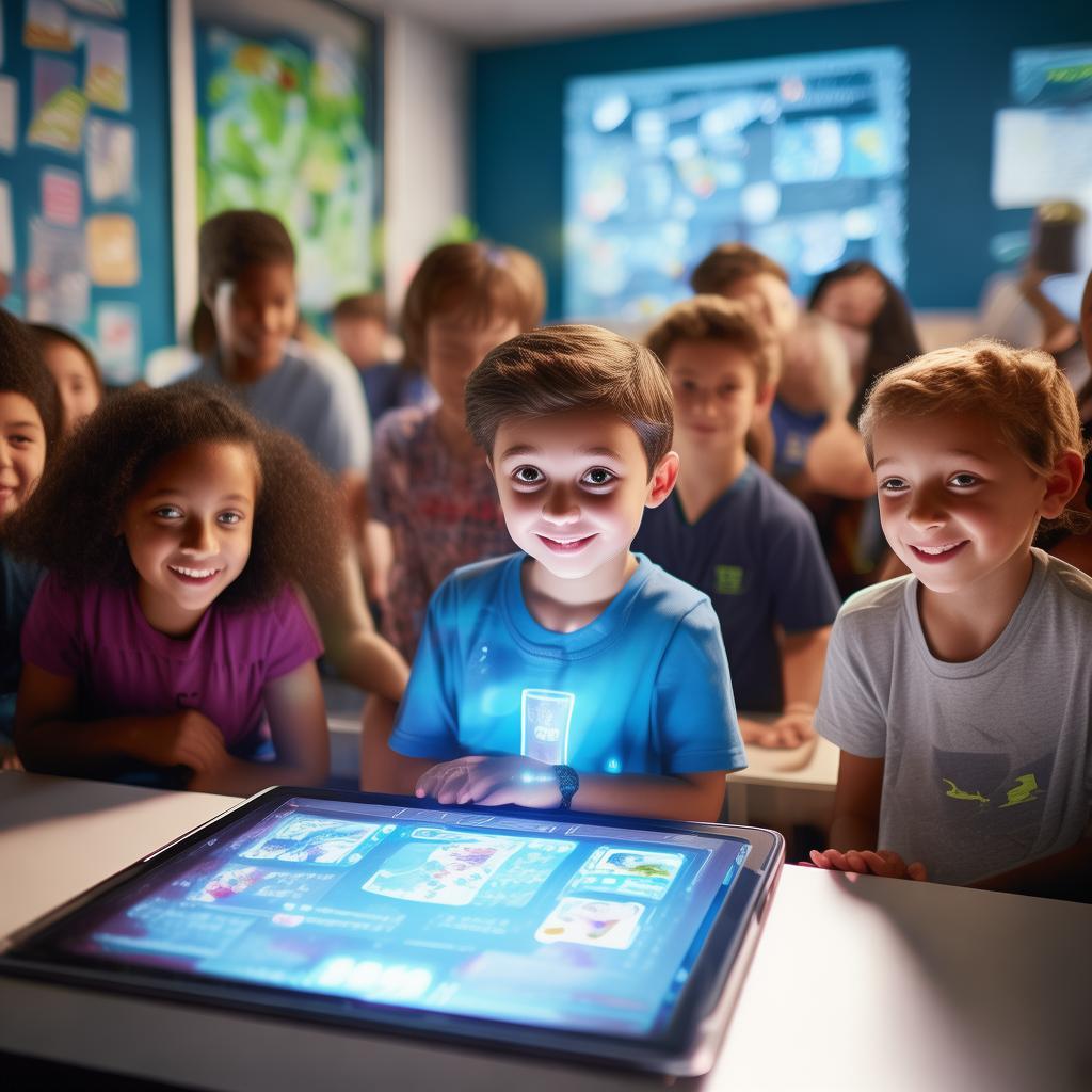 人工智能走进小学课堂，开启未来学习新篇章，AI赋能校园，小学课堂迈入智能学习新时代