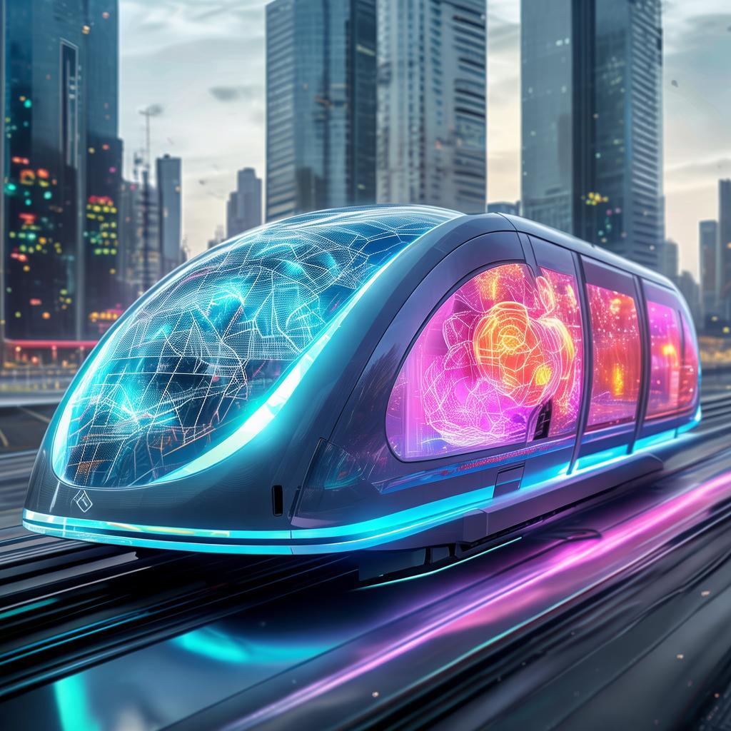电车人工智能，引领未来交通革命的智能大脑，电车智能革命，人工智能引领交通未来