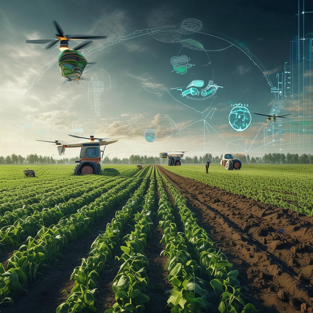 人工智能农业，未来农业发展的新引擎，人工智能赋能农业，开启未来农业革命新篇章