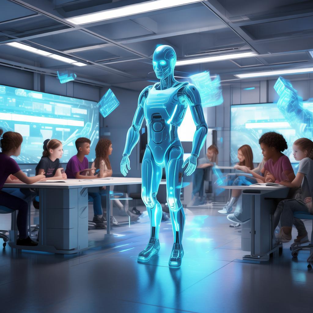 人工智能，探索未来的学校教育新模式，未来教育革新，人工智能引领新学校模式探索