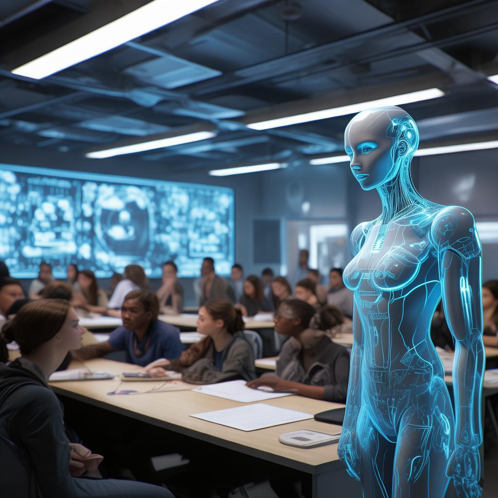 揭秘人工智能授课，未来教育的革命性变革，人工智能引领教育革新，揭秘未来课堂的变革之路