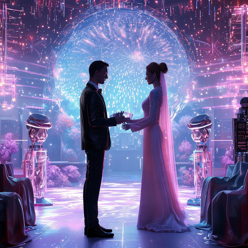人工智能婚礼，未来婚礼的浪漫新篇章，未来婚礼新风尚，人工智能引领浪漫婚典