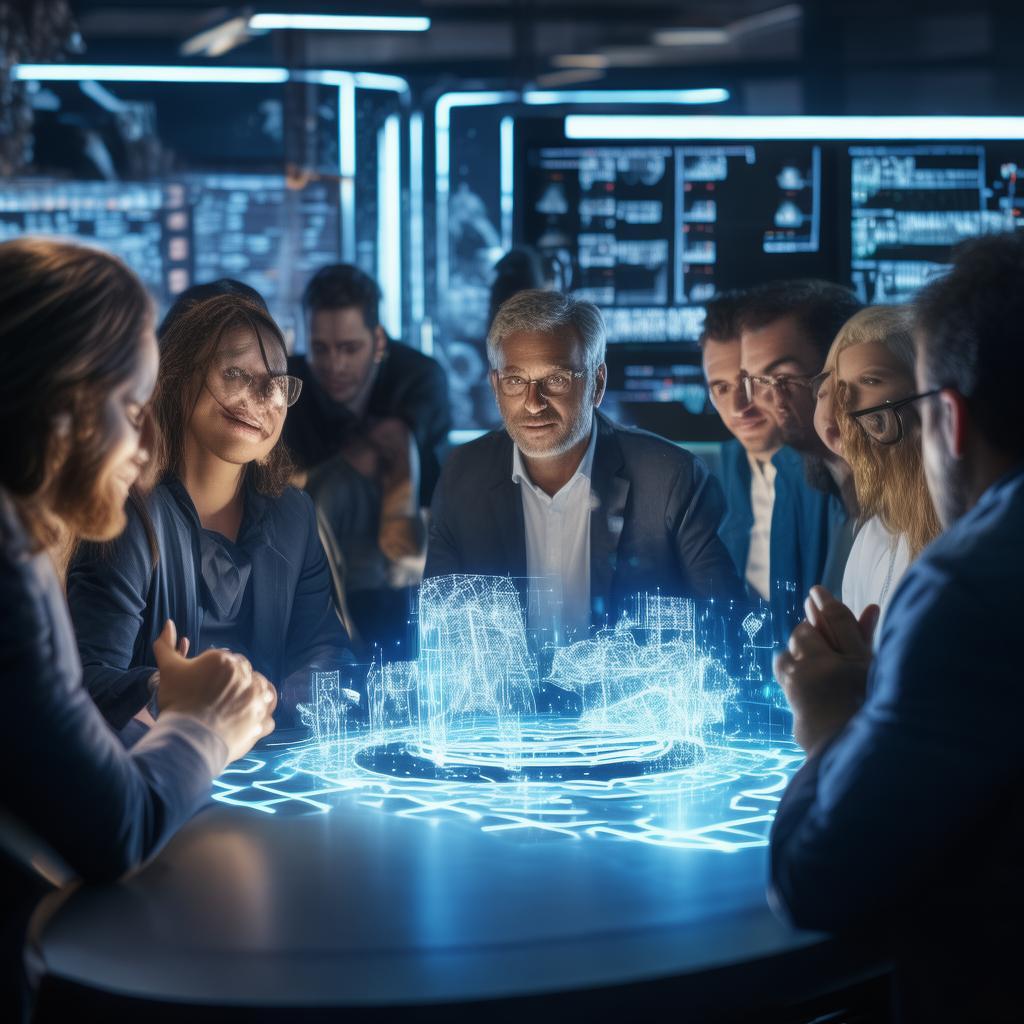 人工智能企业，探索科技前沿，构建智能未来，AI先锋，引领科技前沿，共创智能未来之路