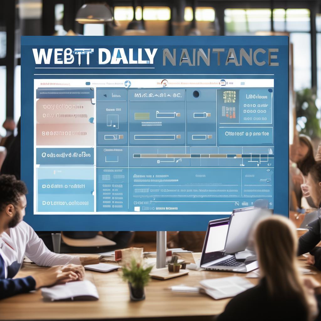 网页设计与开发中的网站日常维护，网站日常维护，一次全方位的指南