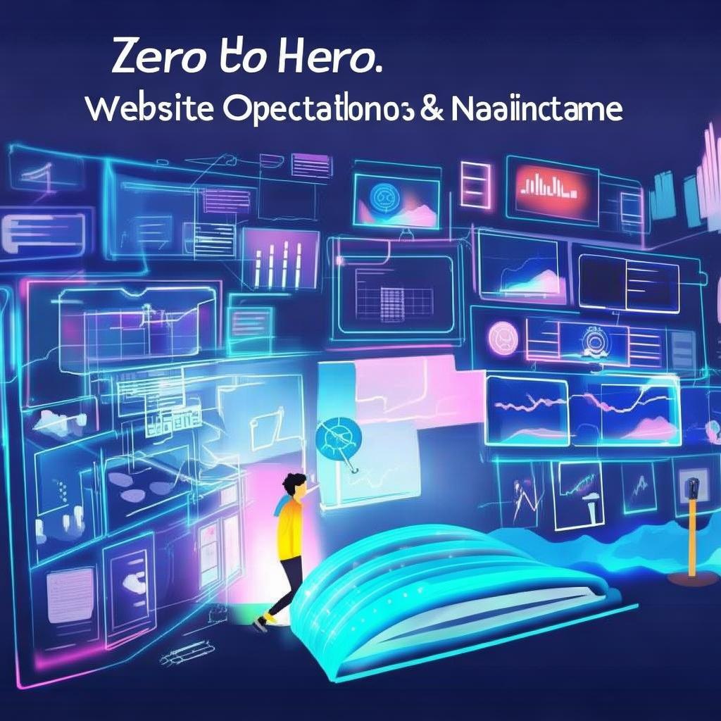 网站运营与维护的重要性，从零开始的探索，启动网站运营，对零基础进行深度剖析