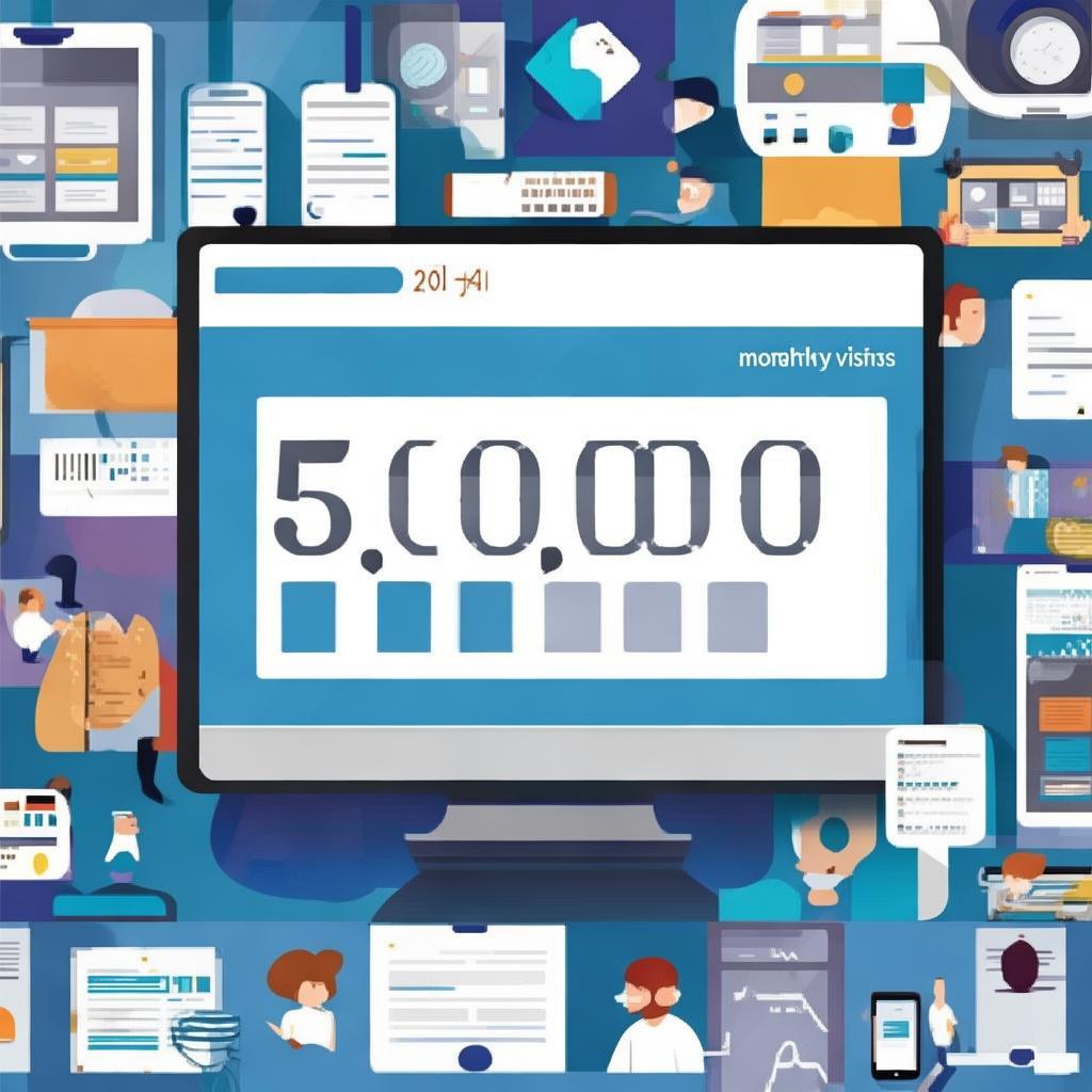 网站5000流量_网站流量多少算好