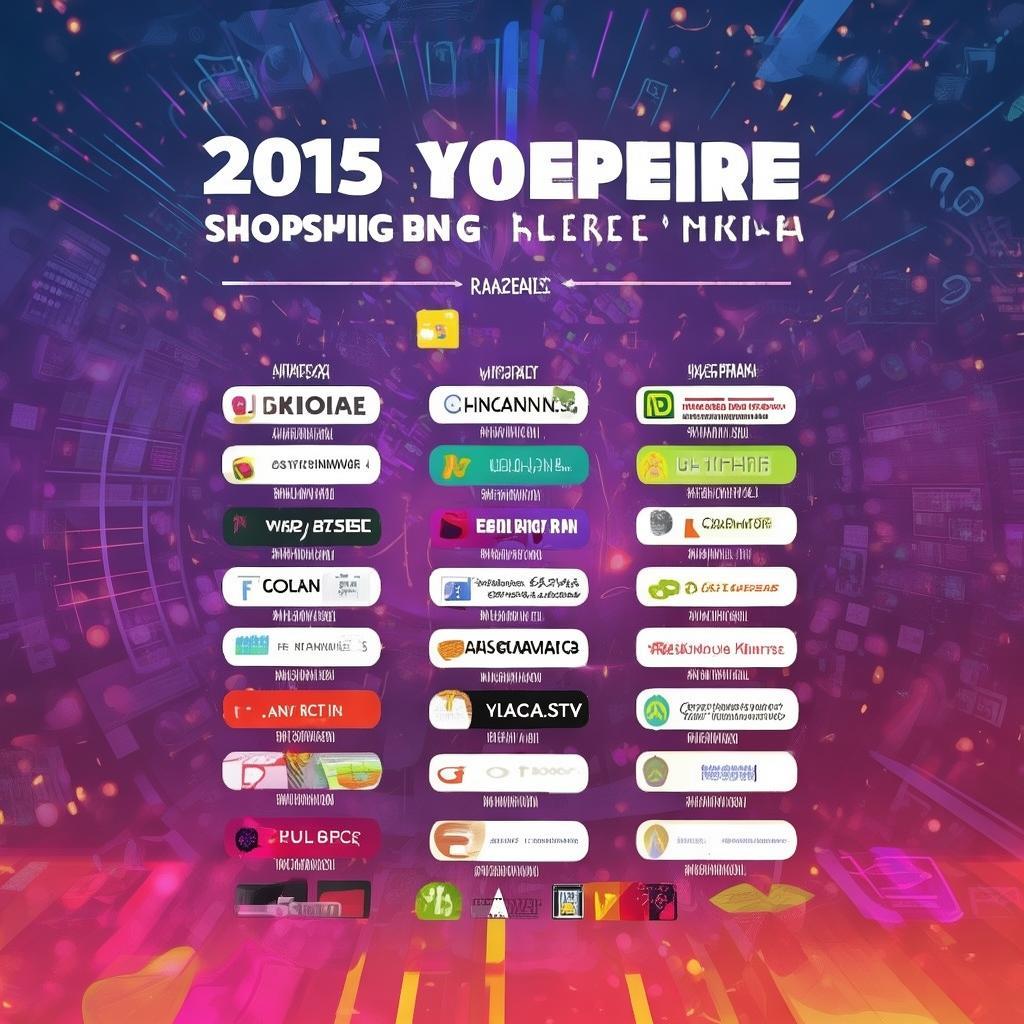 2015年购物网站排名，盘点年度最受欢迎的电商平台，2015年度最受欢迎电商平台盘点，购物网站排名揭晓