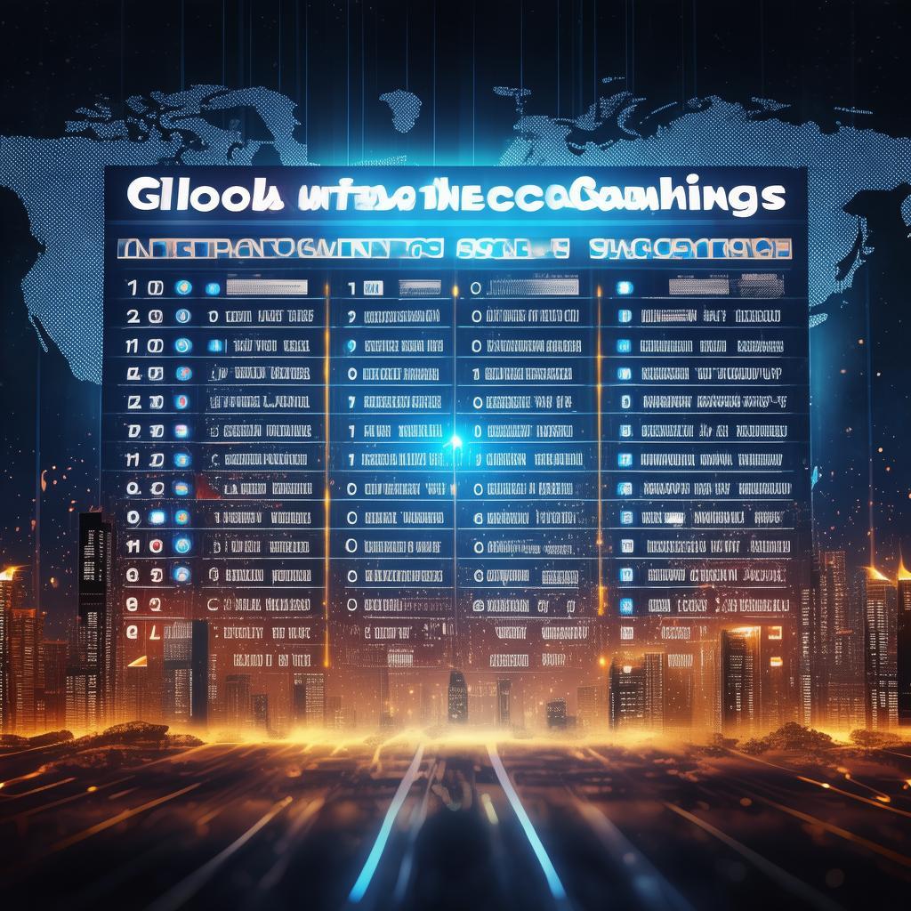 国外网站排名榜，揭秘全球互联网影响力之巅，全球互联网影响力巅峰揭秘，国外网站排名榜大起底