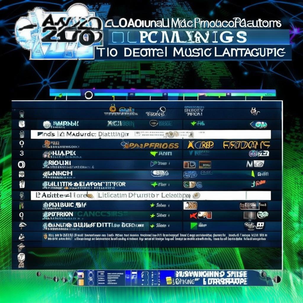 2023年录歌专业网站排名，揭秘在线音乐制作平台风云榜，2023年度在线音乐制作平台专业排名揭晓