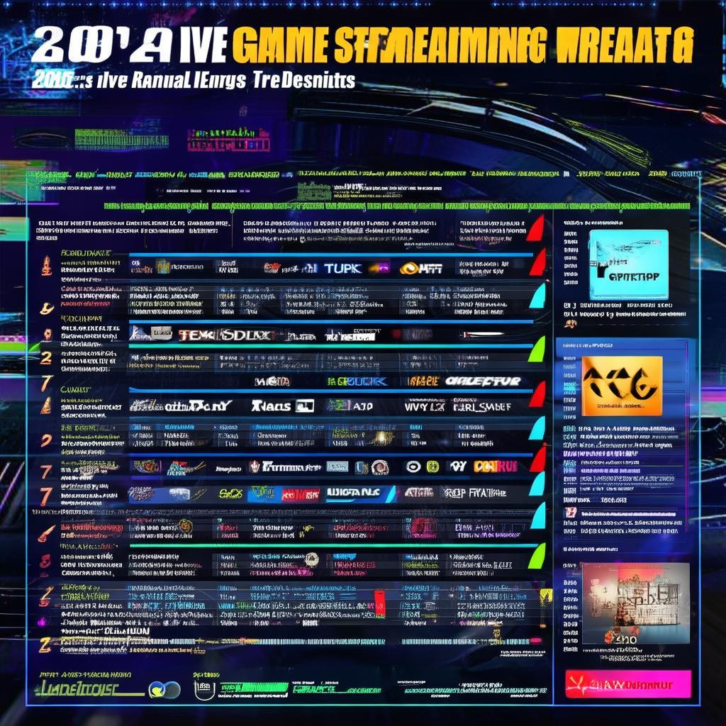 2023年度游戏直播网站排名解析，盘点热门平台，揭秘行业趋势，2023年游戏直播平台年度排名与行业趋势洞察
