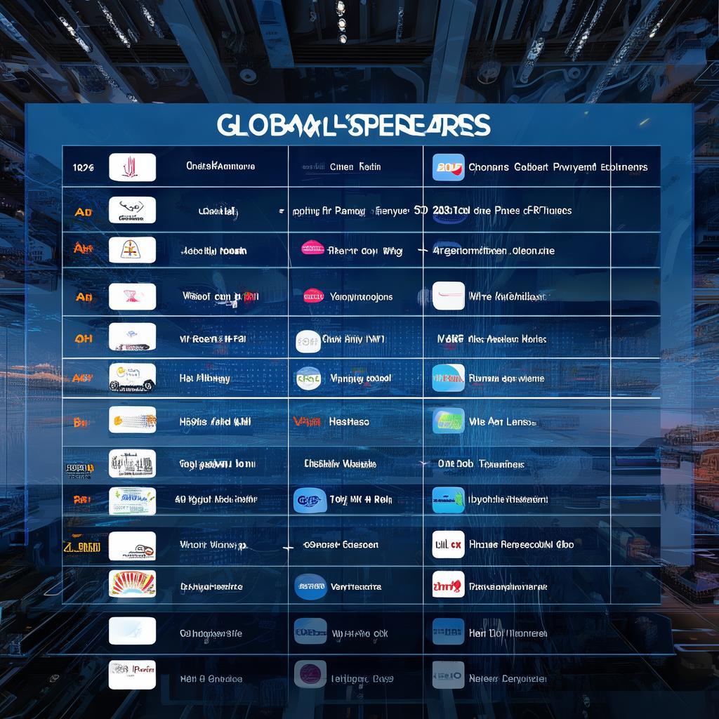 2023年跨境支付收款网站排名，全球支付生态的领军者盘点，2023全球跨境支付收款网站排行榜，领军者生态解析