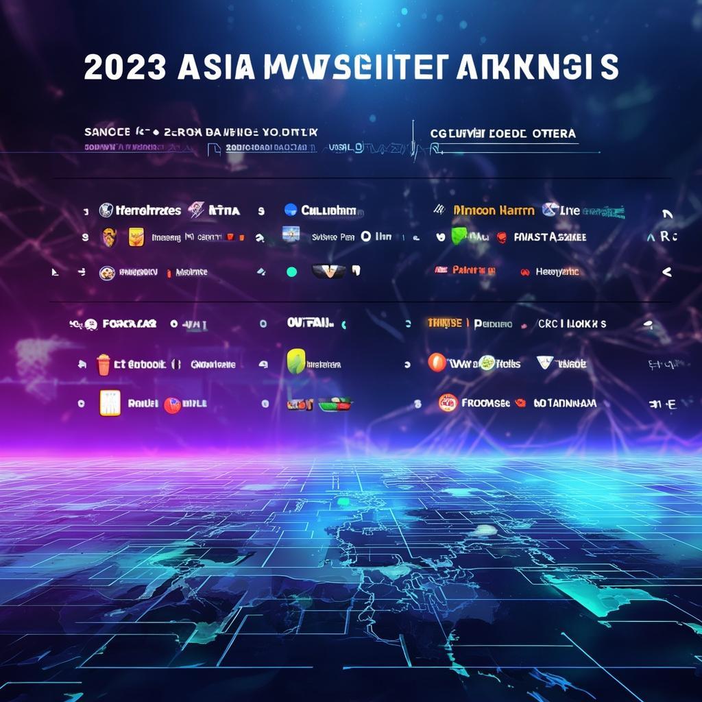 揭秘2023年最佳亚洲网站排名，哪些平台领跑网络新纪元？2023亚洲网站风云榜，揭秘领跑网络新纪元的平台