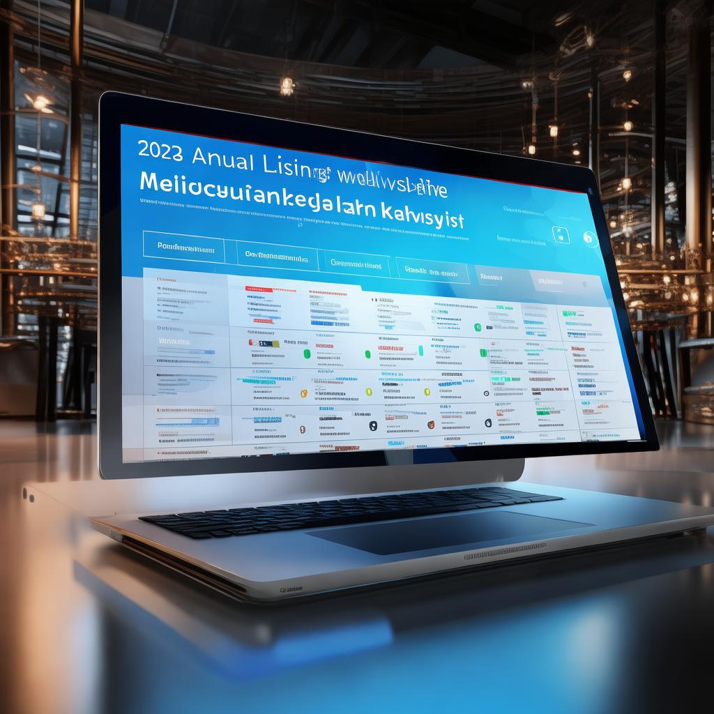 2023年度上市公告发布网站排名分析，权威与效率的交汇点，2023年度上市公告网站权威效率排行榜揭晓