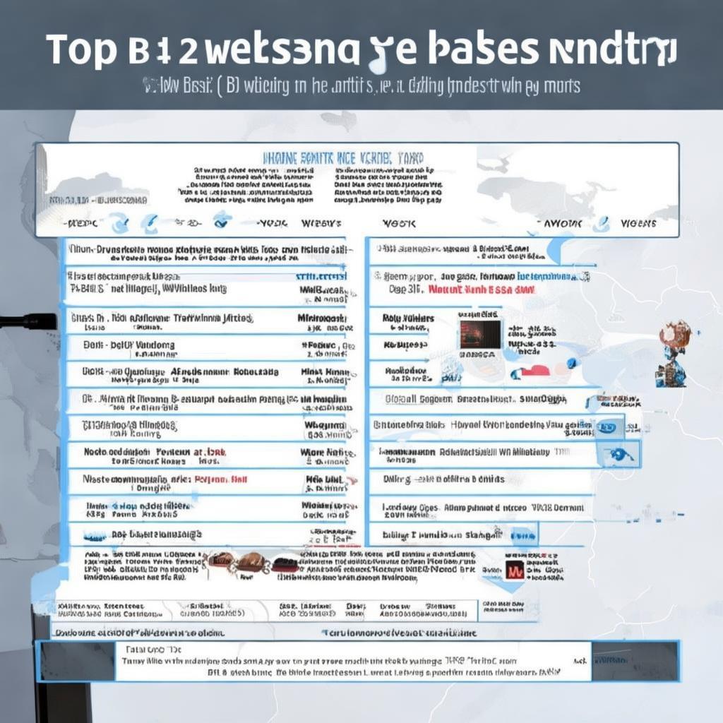 B2B网站排名大全，揭秘电商行业的关键入口，电商行业B2B网站排名揭秘，关键入口大起底