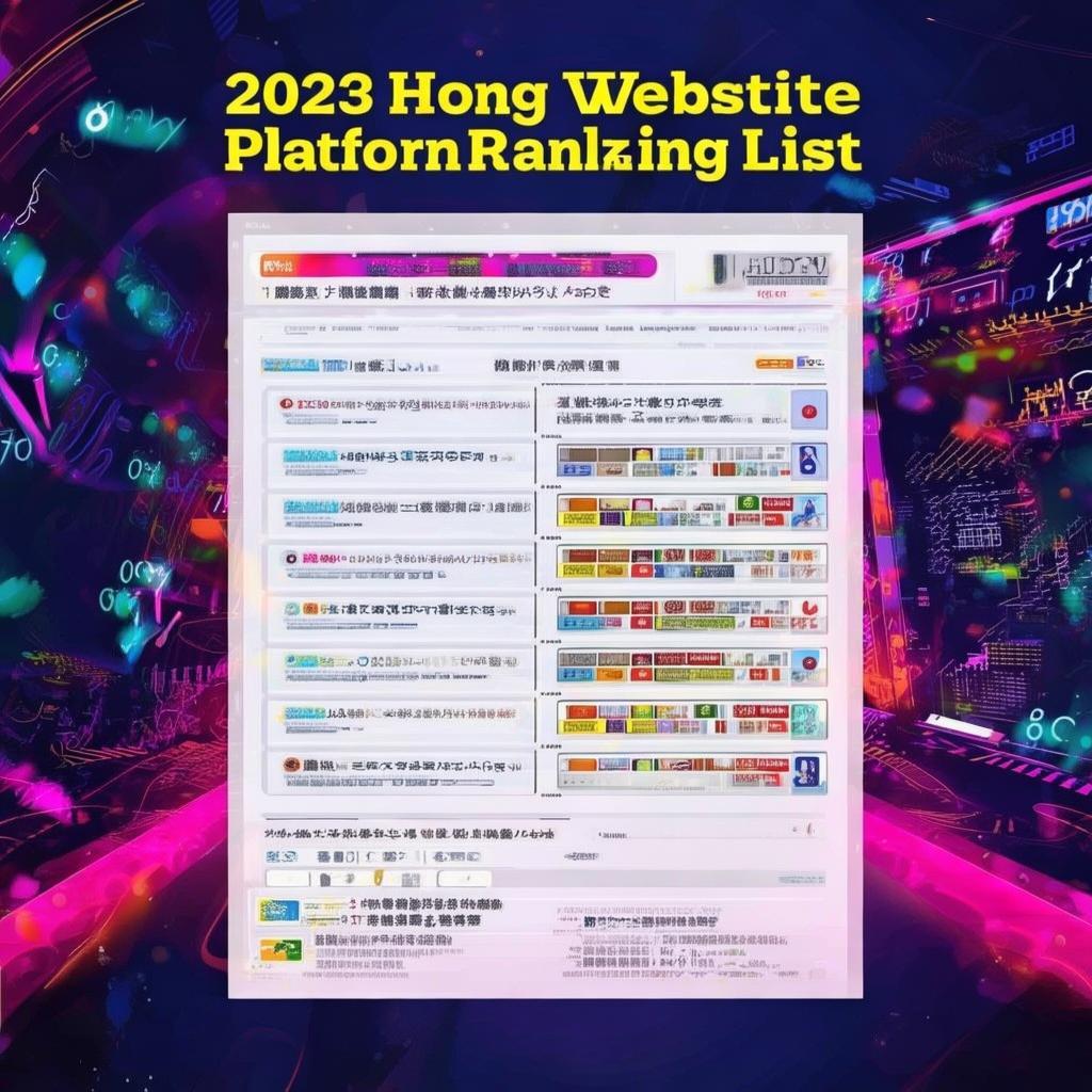 香港网站平台排名榜，揭秘2023年最受欢迎的网络平台，2023香港网络平台排行榜，揭秘最受欢迎网站平台榜单