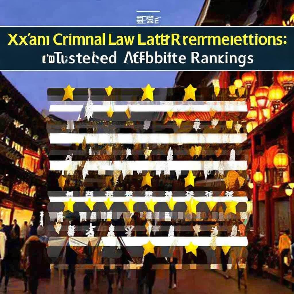 西安找刑案律师，这些网站排名值得信赖！西安刑案律师推荐，权威网站排名一览