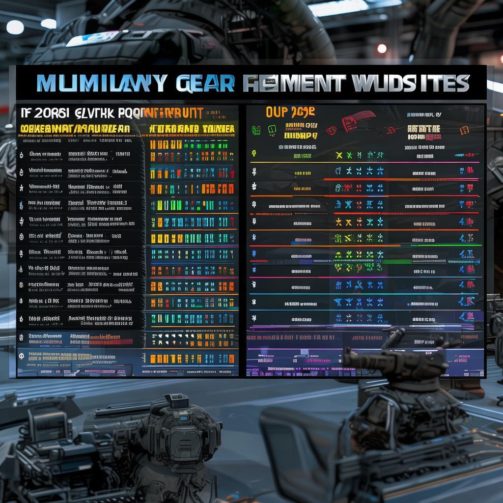 2023年度合法军事装备网站排名，权威解读与选购指南，2023年度军事装备网站权威排行与选购攻略揭秘