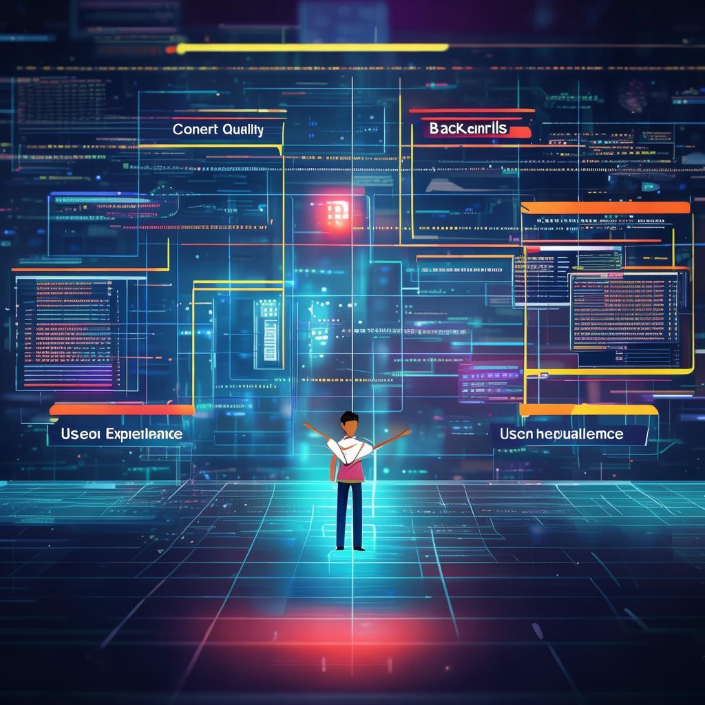 网站排名四项要素分析，揭秘搜索引擎优化核心策略，搜索引擎优化核心策略，网站排名四要素深度解析