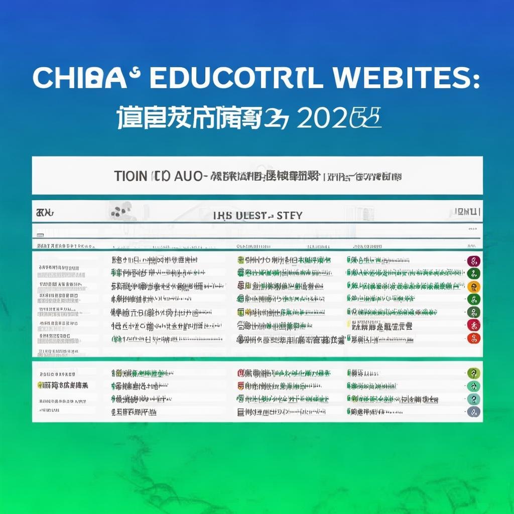 2023年中国正规性教育网站排名，权威盘点，助力学子选优学址，2023年度中国正规性教育网站权威排名揭晓
