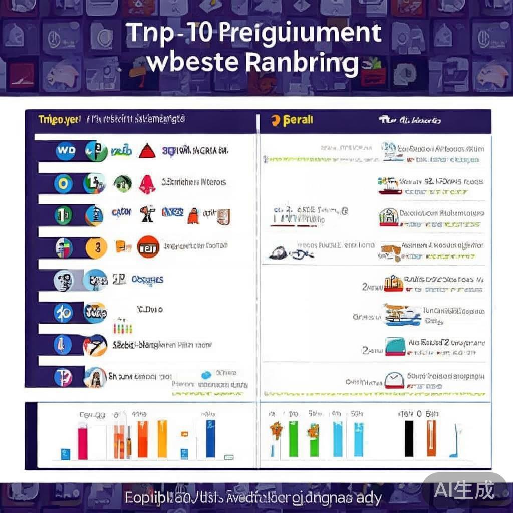 揭秘招聘网站风云榜，前十排名图片解析及趋势分析，招聘网站风云榜揭秘，前十排名图解与趋势洞察