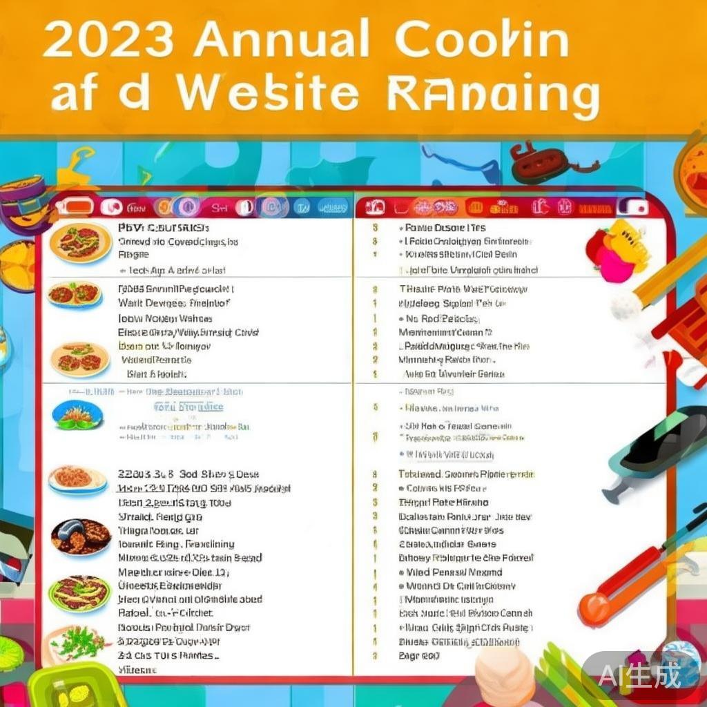 2023年度做菜网站排名，美食爱好者必看的烹饪资源大盘点，2023年度烹饪资源大盘点，美食爱好者必看做菜网站排名