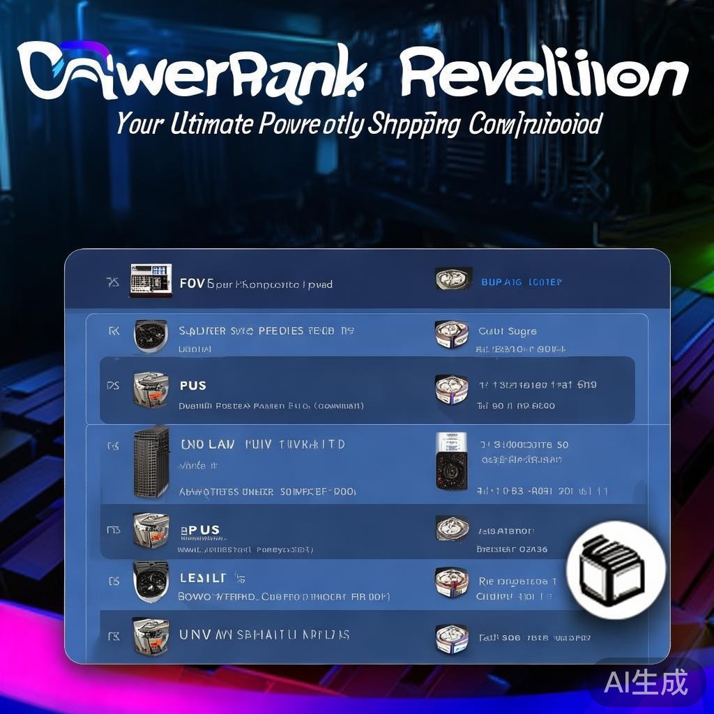 揭秘电源排名网站，选购电源的得力助手，电源排行揭秘，选购电源必备参考指南