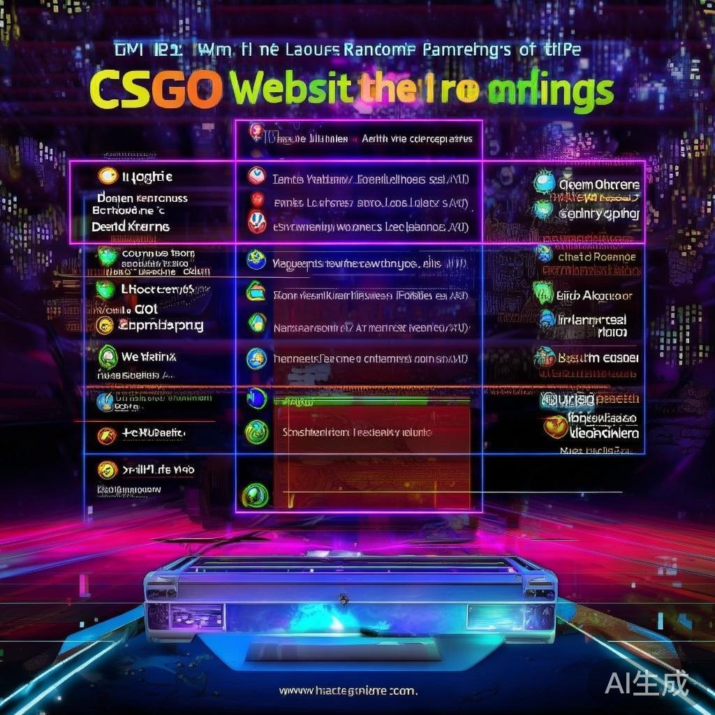 CSGO网站排名，揭秘电竞领域最受欢迎的平台与资源汇总，CSGO电竞平台排行榜，揭秘最受欢迎的电竞资源汇总