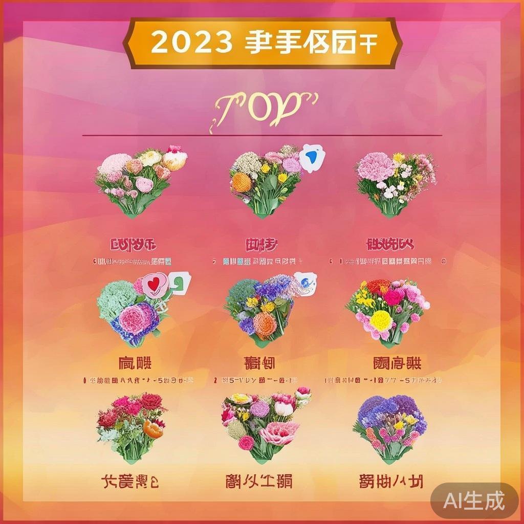 2023年最受欢迎的订花网站排名，浪漫之选，尽在这一榜单！2023年度浪漫订花网站TOP榜单，你的浪漫之选
