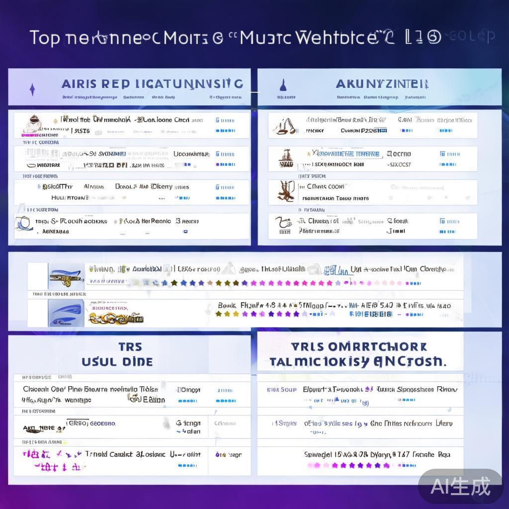 曲谱网站排名，盘点最受欢迎的在线音乐资源平台，2023最受欢迎曲谱网站排名，盘点在线音乐资源热门平台