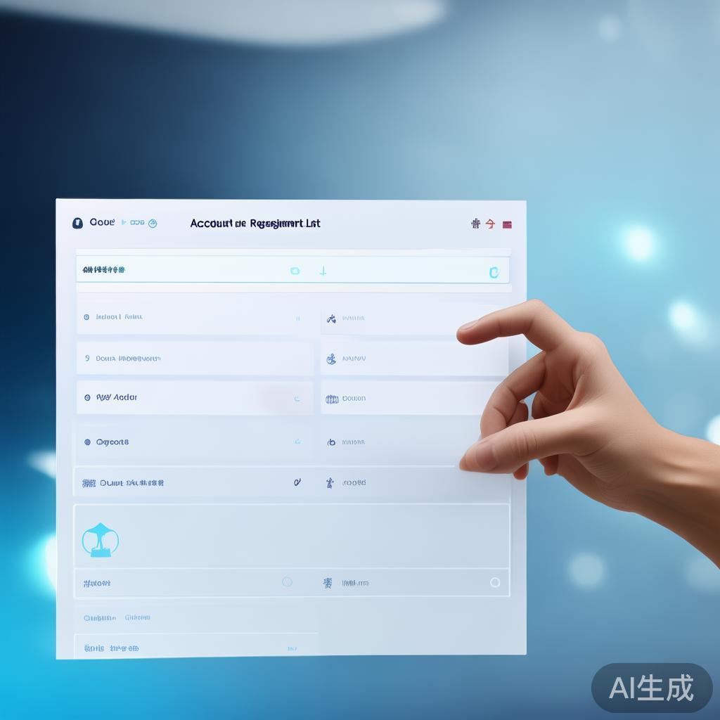 轻松打开注册列表，轻松管理您的账户信息