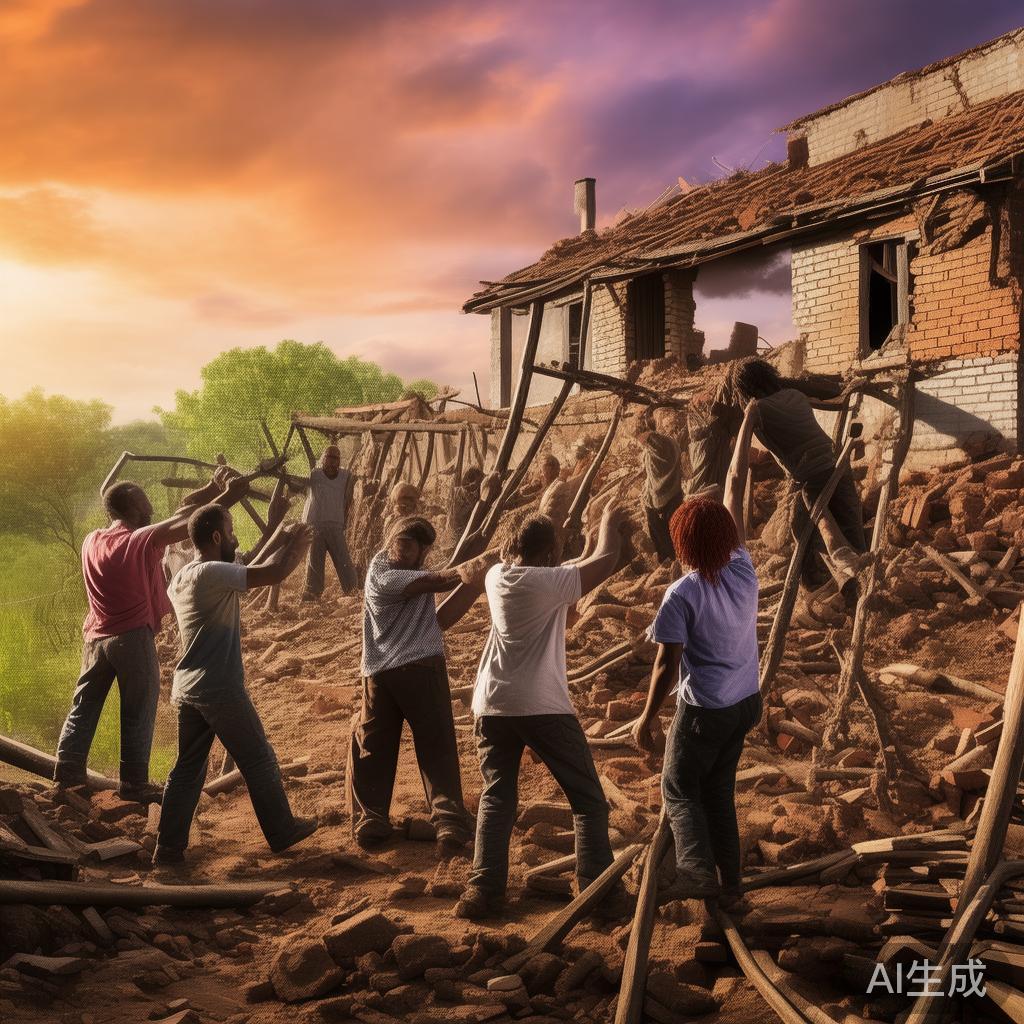 强uous行动，助力受灾农户重建家园