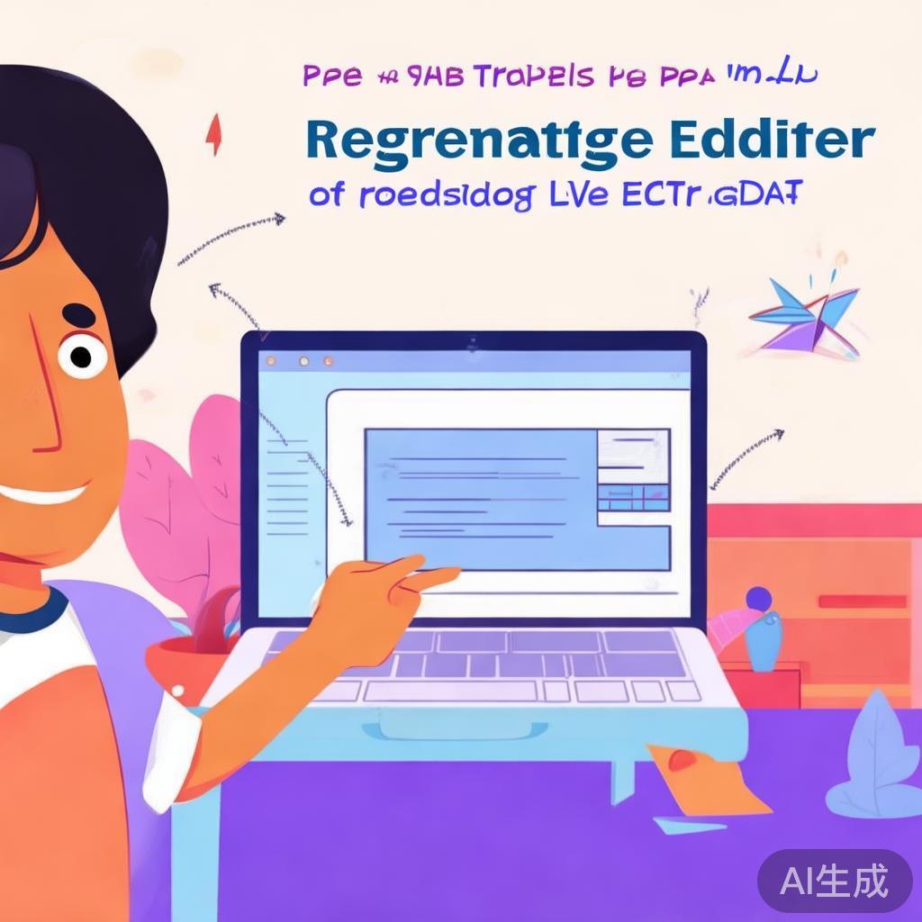 轻松入门，注册表编辑器使用教程