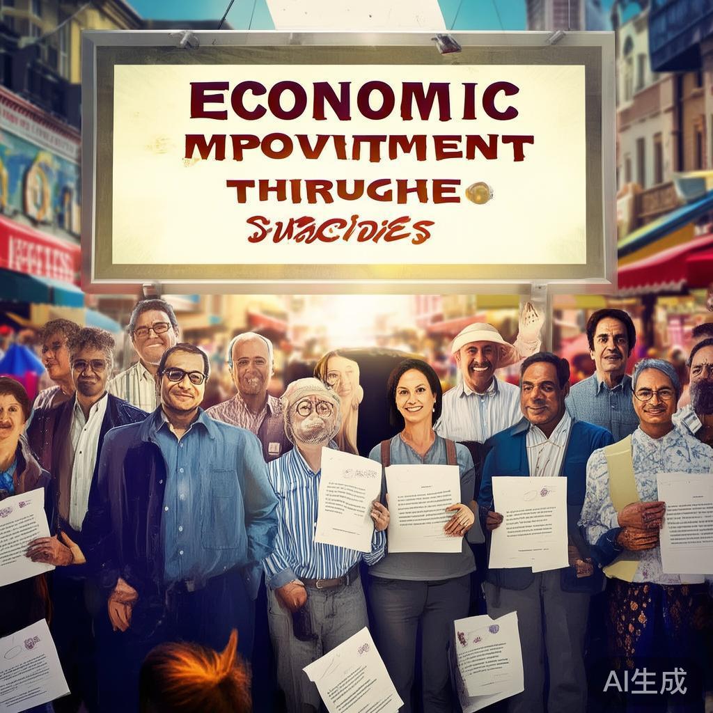 接下来是引言部分，需要说明政府补贴的重要性，以及为什么商家申请补贴是必要的。可以提到当前经济形势，商家面临的挑战，以及政府通过补贴来支持经济的决心。这部分要让读者明白补贴的必要性和紧迫性